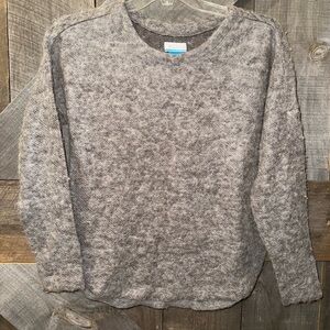 Columbia Woman’s Heather Gray Crewneck Sweater